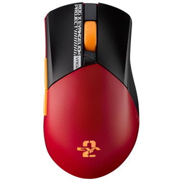 მაუსი Asus 90MP03F0-BMUA00 ROG Gladius III EVA-02, Wireless, Wireless, USB, Bluetooth, Gaming Mouse, Black/Red