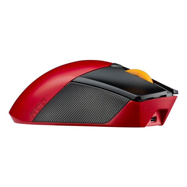 Asus 90MP03F0-BMUA00 ROG Gladius III EVA-02, Wireless, Wireless, USB, Bluetooth, Gaming Mouse, Black/Red