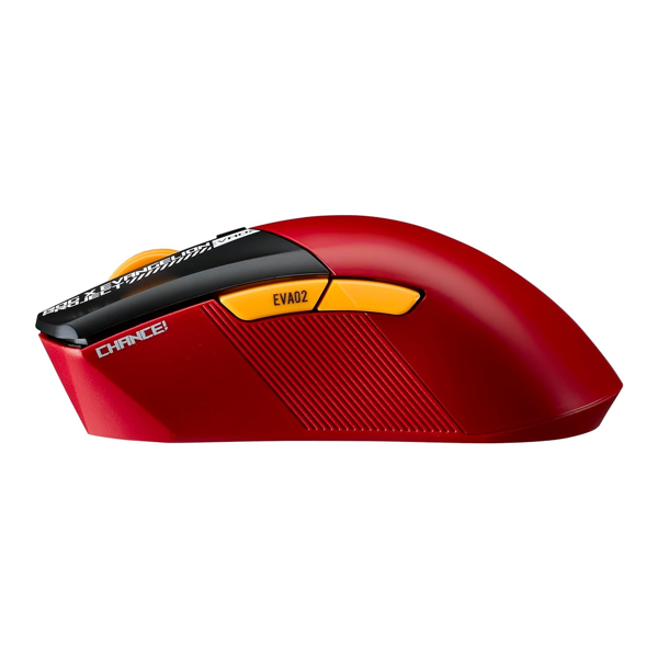 Asus 90MP03F0-BMUA00 ROG Gladius III EVA-02, Wireless, Wireless, USB, Bluetooth, Gaming Mouse, Black/Red