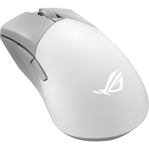 Asus 90MP02Y0-BMUA10 ROG Gladius III, Wireless, USB, Bluetooth, Gaming Mouse, White