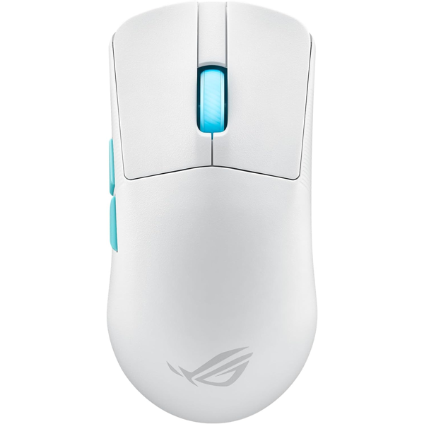 Asus 90MP02W0-BMUA10 ROG Harpe Ace Aim Lab, Wireless, USB, Bluetooth, USB-C, Gaming Mouse, White