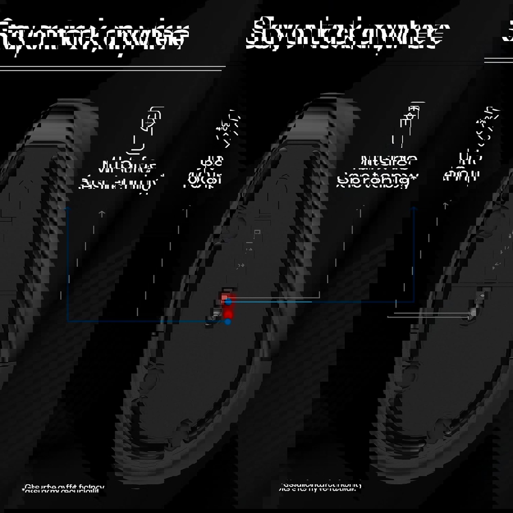 მაუსი HP 6H1A4AA 920 Ergonomic, Wireless, USB, Bluetooth, Mouse, Black