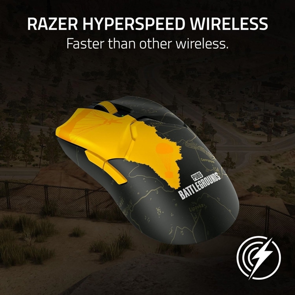 მაუსი Razer RZ01-04390600-R3M1 Viper V2 Pro, Wireless, USB, Gaming Mouse, PUBG: Battlegrounds