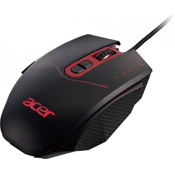 Acer GP.MCE1101R Nitro II-NMW120, Wired, USB, Gaming Mouse, Black/Red