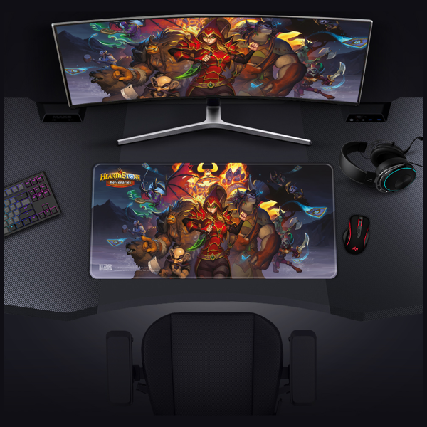 Blizzard FBLMPHSMERCEN21XL, Gaming Mouse Pad, XXL, Colorful