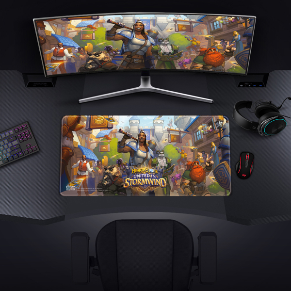 მაუსის პადი Blizzard FBLMPHSUNSTWD21XL, Gaming Mouse Pad, XXL, Colorful