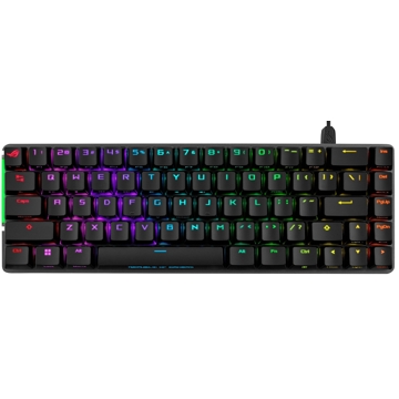 კლავიატურა Asus 90MP0346-BKUA01 M602 Falchion Ace, NX Red, Wired, RGB, USB, Gaming Keyboard, Black