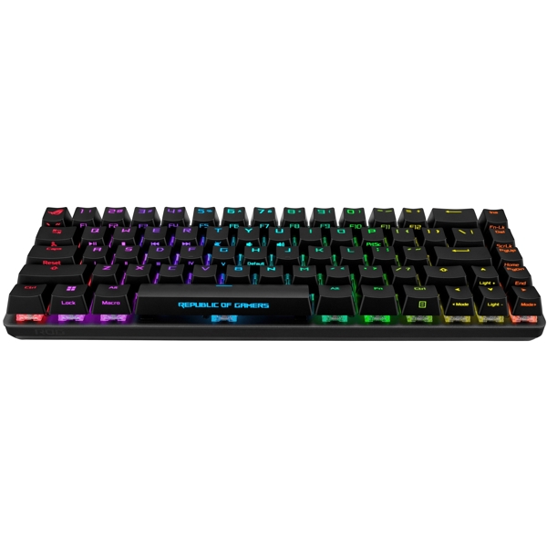 კლავიატურა Asus 90MP0346-BKUA01 M602 Falchion Ace, NX Red, Wired, RGB, USB, Gaming Keyboard, Black