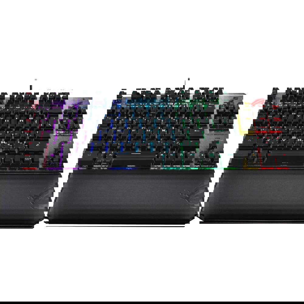 Asus 90MP00N6-BKRA00 ROG Strix Scope NTKL Deluxe, NX Red, Wired, RGB, USB, Gaming Keyboard, Black