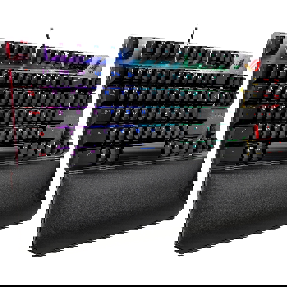 კლავიატურა Asus 90MP00N6-BKRA00 ROG Strix Scope NTKL Deluxe, NX Red, Wired, RGB, USB, Gaming Keyboard, Black