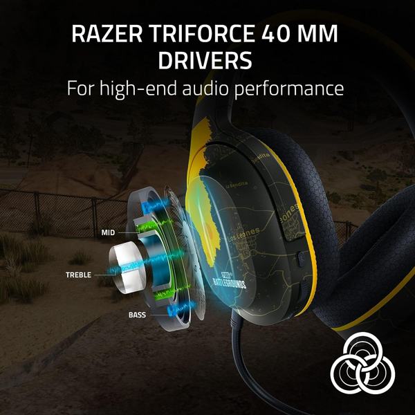 Razer RZ04-04430500-R3M1 Barracuda X, Gaming Headset, Bluetooth, USB, PUBG: Battlegrounds Edition