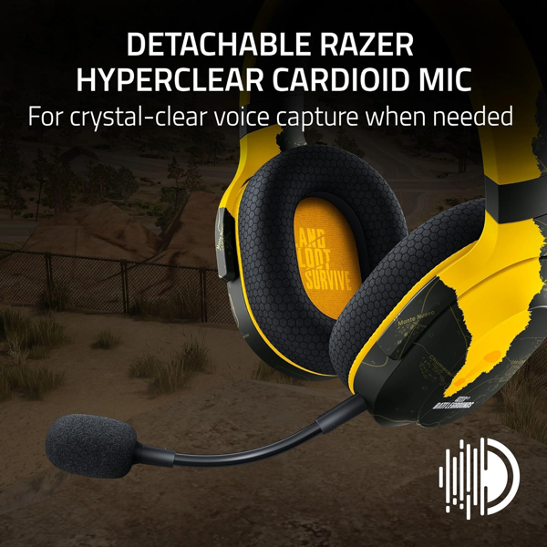 Razer RZ04-04430500-R3M1 Barracuda X, Gaming Headset, Bluetooth, USB, PUBG: Battlegrounds Edition