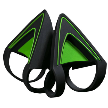 Razer RC21-01140200-W3M1, Kitty Ears For Razer Kraken, Green