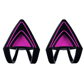 Razer RC21-01140100-W3M1, Kitty Ears For Razer Kraken, Neon Purple