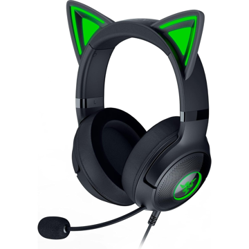 ყურსასმენი Razer RZ04-04730100-R3M1 Kraken Kitty V2, Gaming Headset, Wired, USB, Black