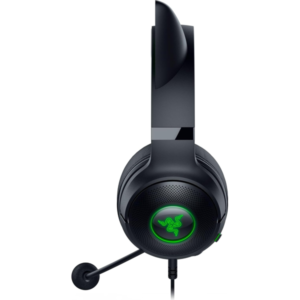 Razer RZ04-04730100-R3M1 Kraken Kitty V2, Gaming Headset,, Wired, USB, Black