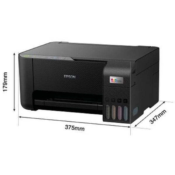 Epson C11CJ67413 L3251 CIS, MFP, A4, Wi-Fi, USB, Black