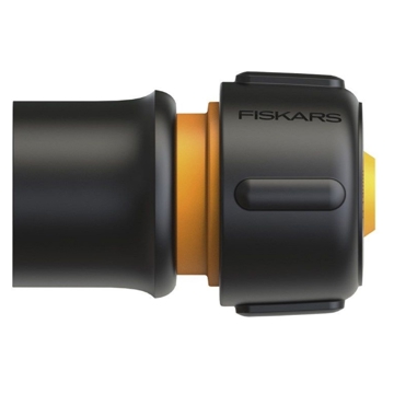 Fiskars 1027077 Quick Hose Conn, Connector, Black/Orange