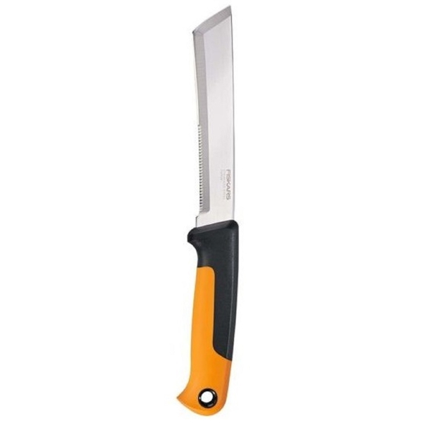 ბაღის დანა Fiskars K82 X, Garden Knife, Black/Orange