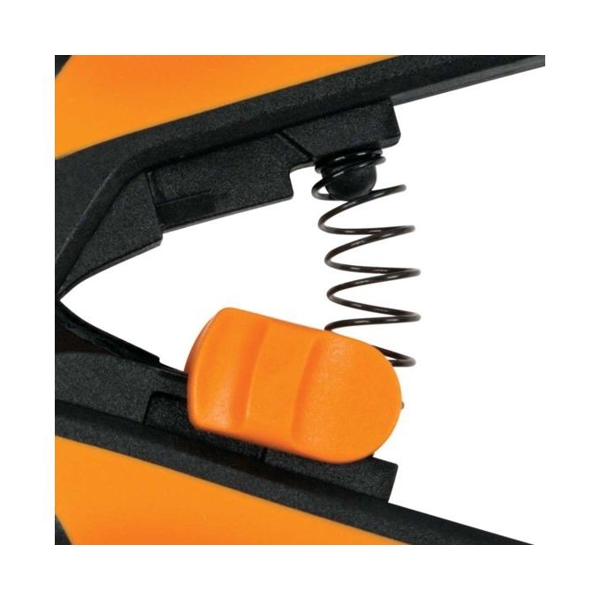 Fiskars SP131 Solid, Gardening Scissors, Black/Orange