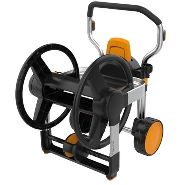 კოჭა წყლის მილისთვის Fiskars 1062257 XL, Hose Reel, Black