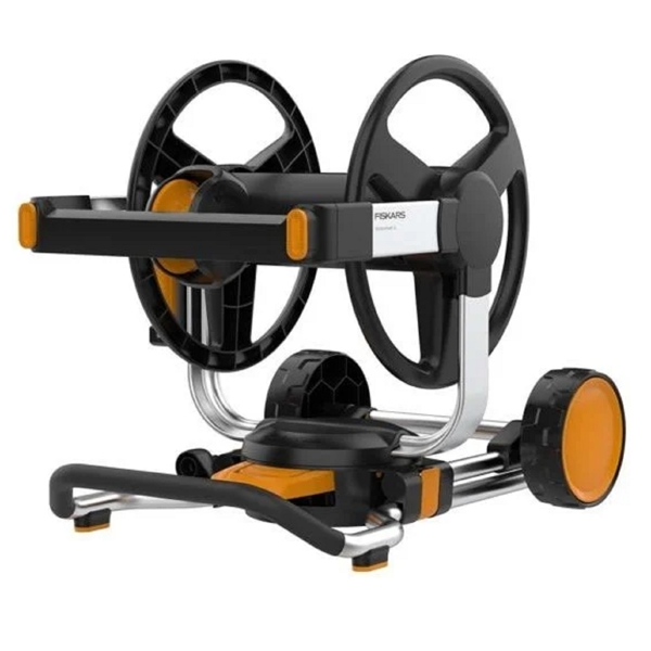 კოჭა წყლის მილისთვის Fiskars 1062257 XL, Hose Reel, Black