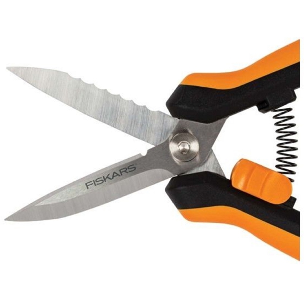 Fiskars SP-320, Multifunctional Scissors, Black/Orange