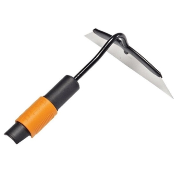 თოხი სახელურის გარეშე Fiskars 136503 QuikFit, Hoe Attachment, Black/Orange