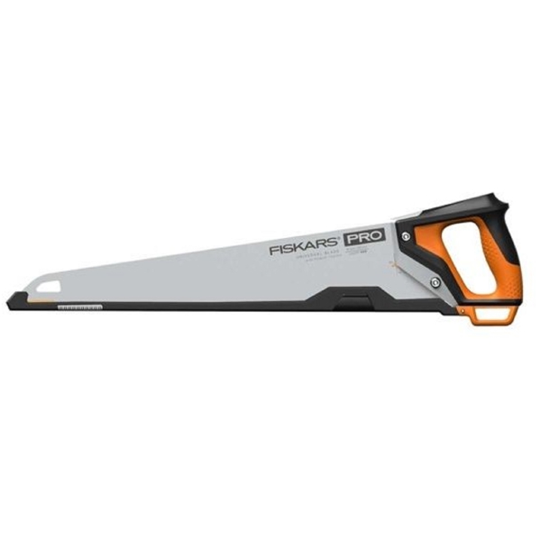 Fiskars 11 TPI Pro Power Tooth Fine-cut 11 TPI, Hand Saw, Black/Orange