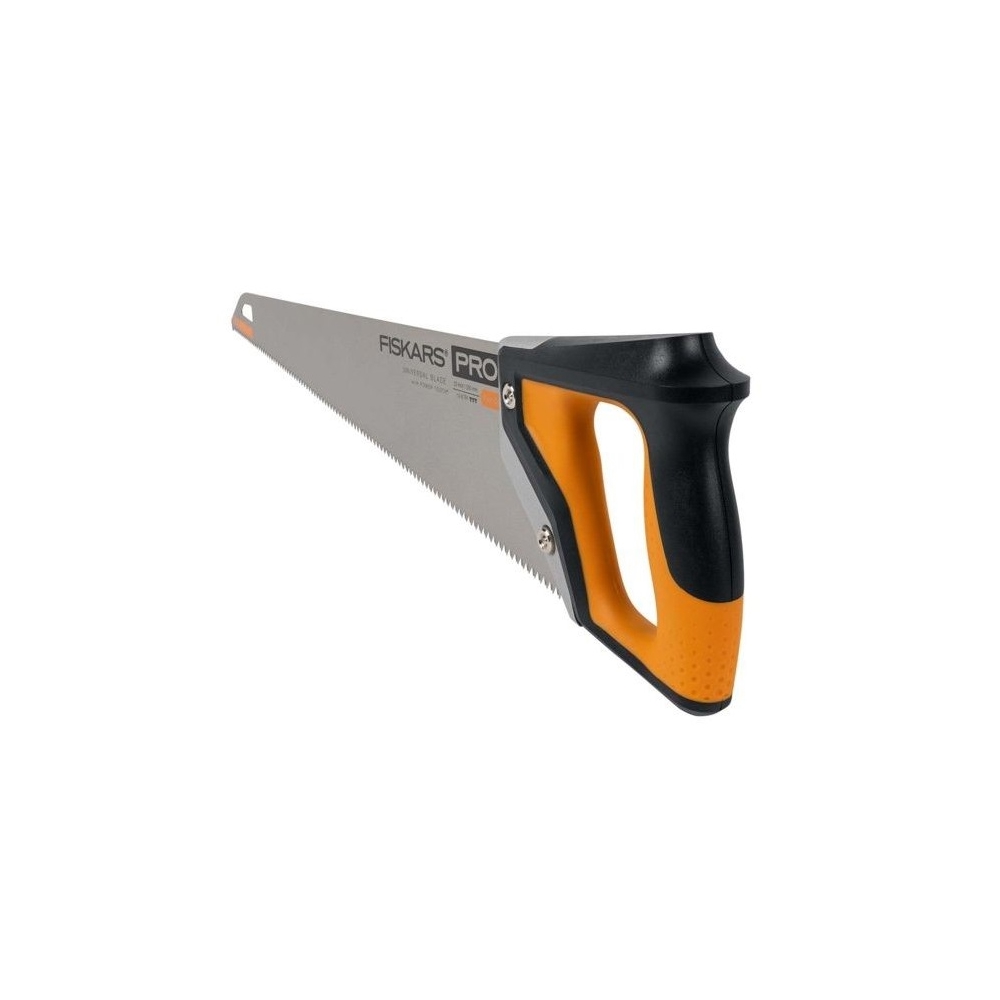 ხელის ხერხი Fiskars 7 TPI Pro Power Tooth Coarse-cut, Hand Saw, Black/Orange