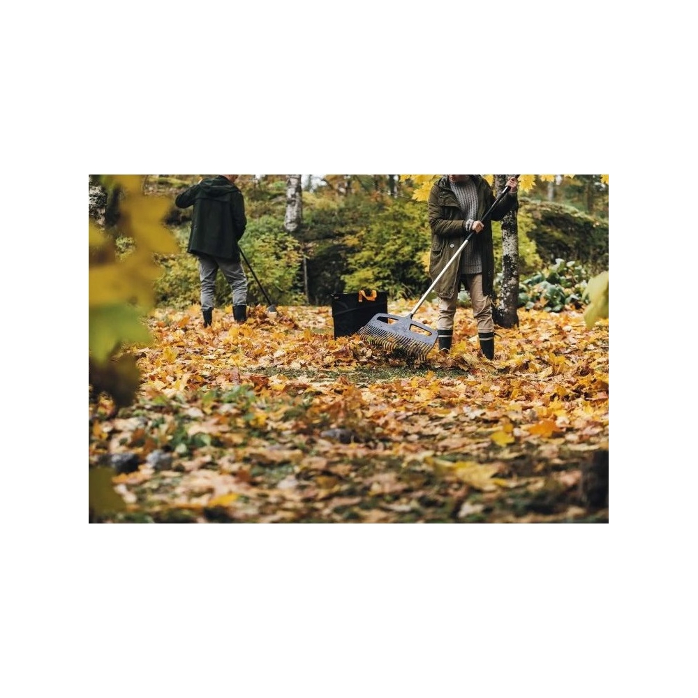 Fiskars 1027036 Xact XXL, Rake, Black/Silver