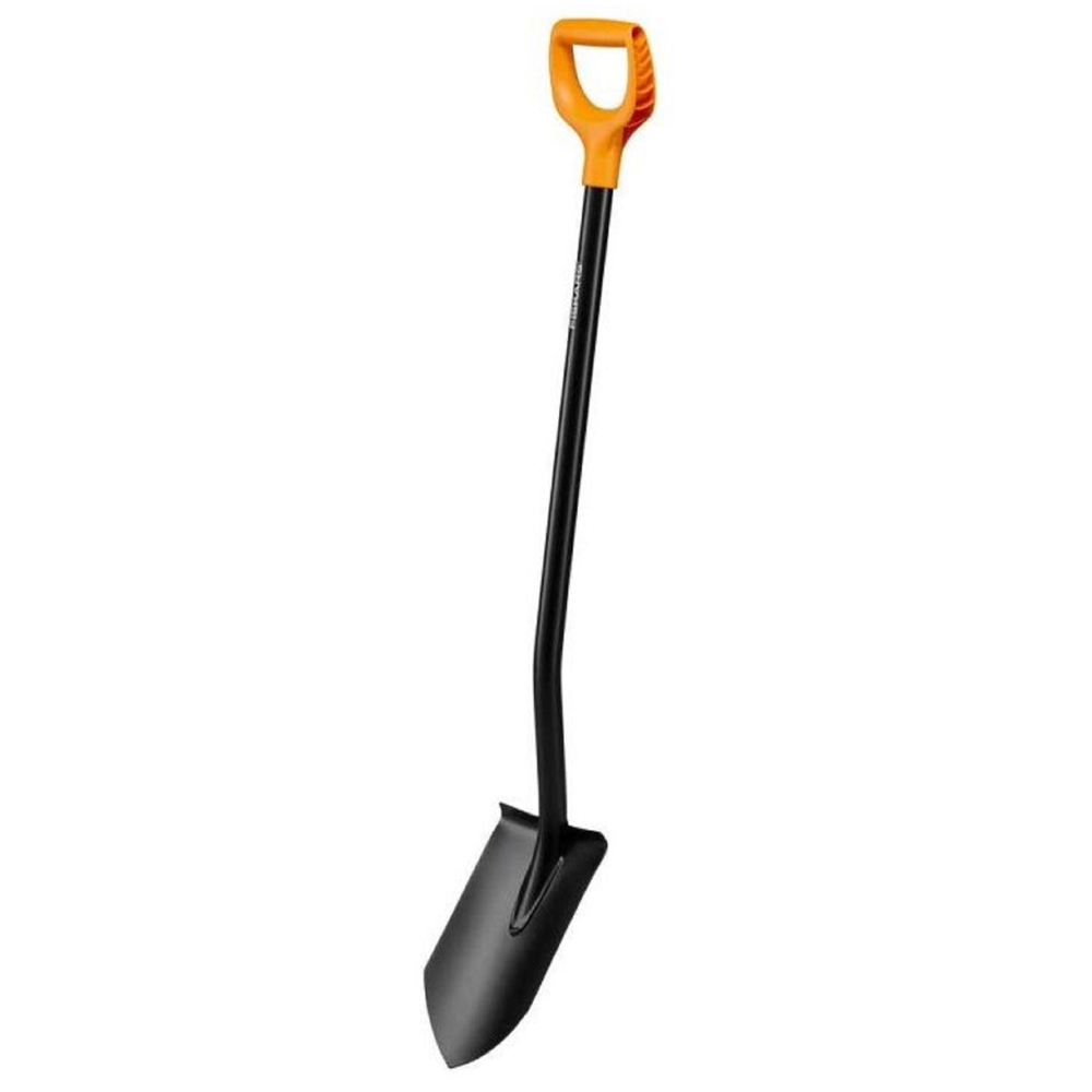 ნიჩაბი Fiskars 1066716 Solid, Shovel, Black/Orange