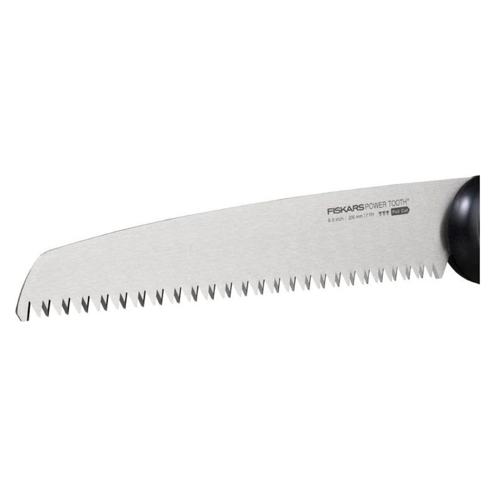 Fiskars 1067553 SW69, Folding Garden Saw, Black/Orange