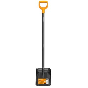 Fiskars 1066718 Solid, Shovel, Black/Orange