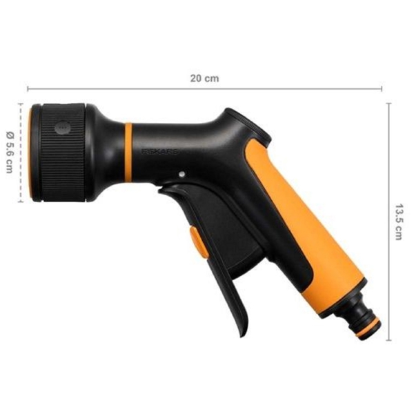 Fiskars 1065483, Spray Gun, Black/Orange