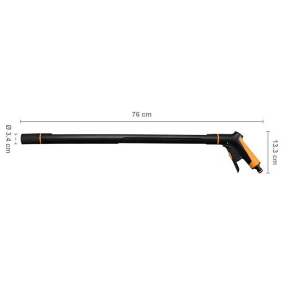 წყლის გამფრქვევი Fiskars 1065489, Watering Wand, Black/Orange