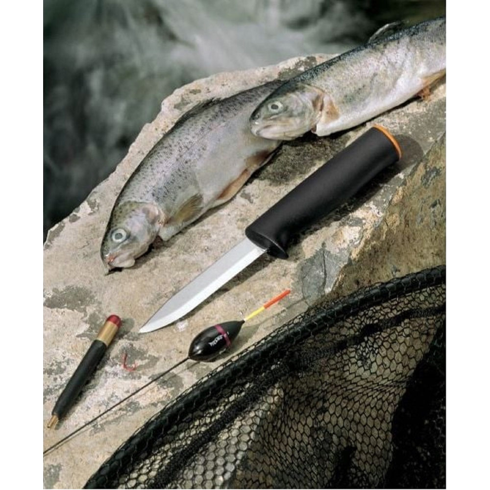 Fiskars 125860 K40, Garden Knife, Black