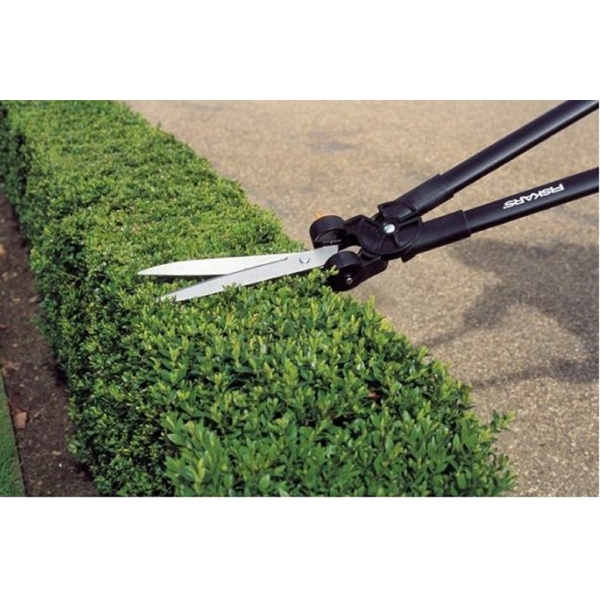 ბუჩქის საკრეჭი მაკრატელი Fiskars 113710 GS53 PowerLever, Hedge Trimmer, Black