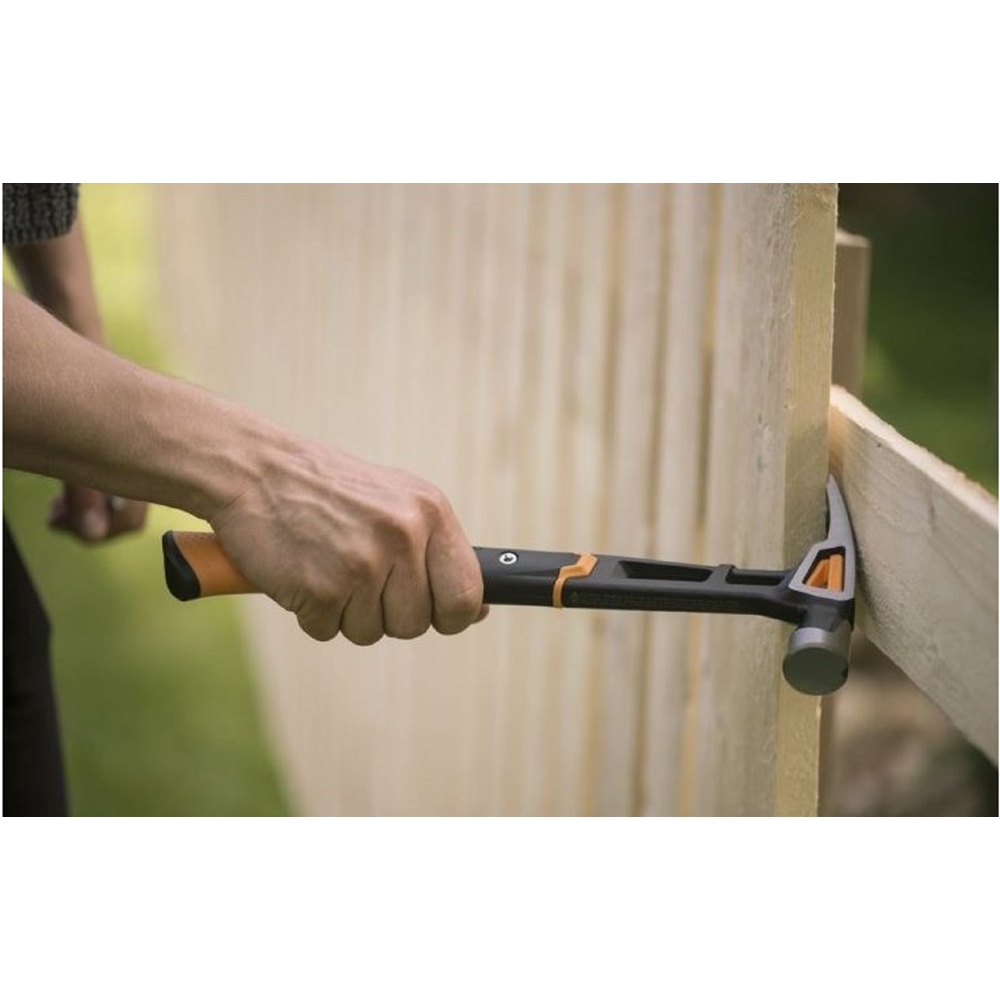 ჩაქუჩი Fiskars 1020215, Hammer, Black/Orange