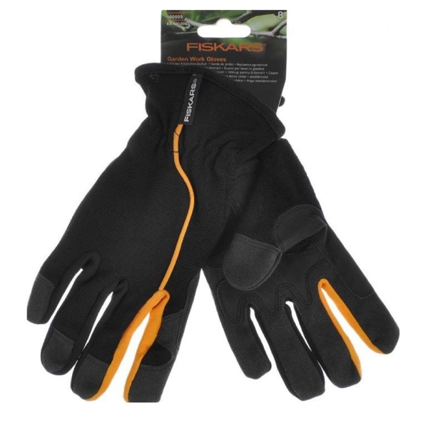 ბაღის ხელთათმანი Fiskars 08060305, Garden Gloves, Black