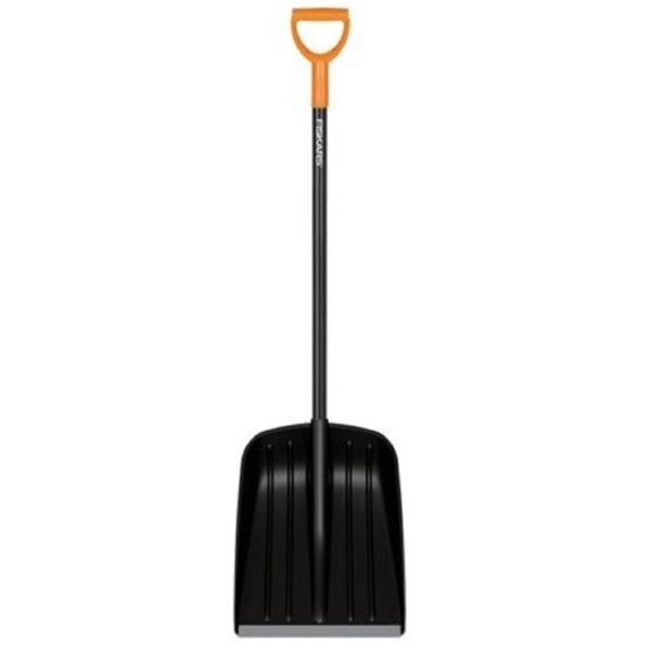 Fiskars 1052525, Snow Shovel, Black