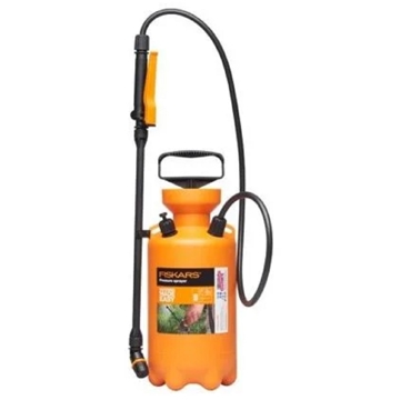 Fiskars 1025934, 5L, Garden Sprayer, Black/Orange