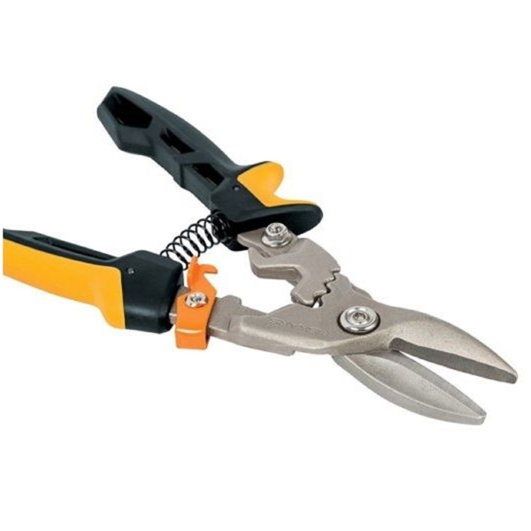 Fiskars 1027207 PowerGear, Scissors, Black/Yellow