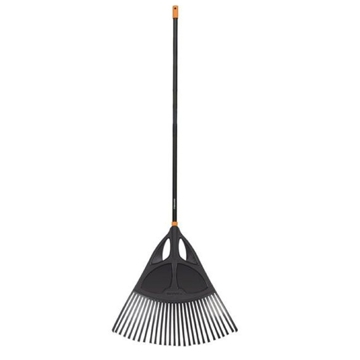 Fiskars 1015645 Solid Leaf XL, Rake, Black