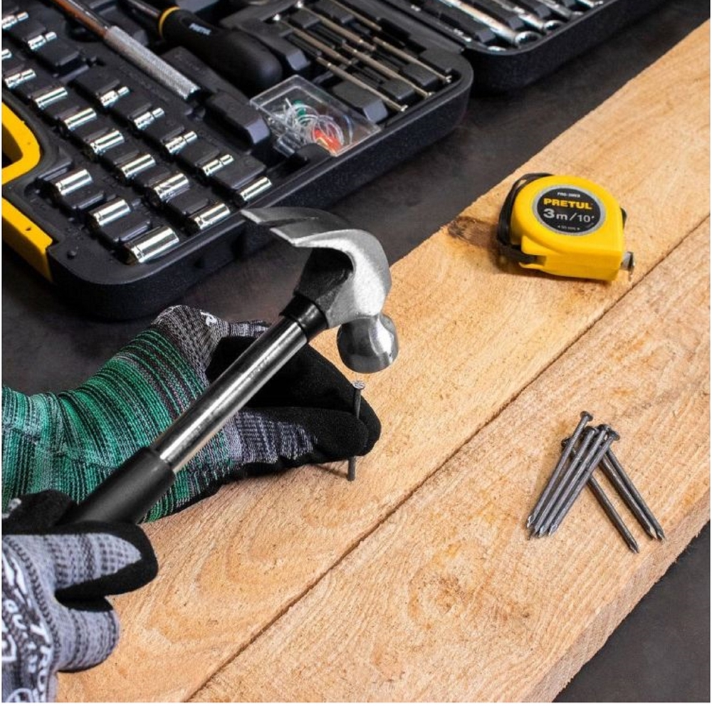 ხელსაწყოების ნაკრები Pretul SET-133, 133Pcs, Tools Set, Black
