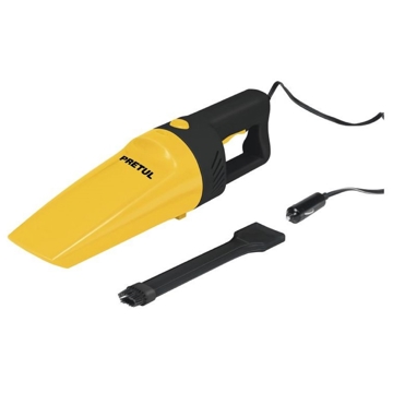 მანქანის მტვერსასრუტი Pretul ASP-12V-P, 60W, 600Ml, Car Vacuum Clener, Yellow