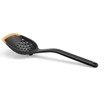 Fiskars 18059697, Slotted Spoon, Black