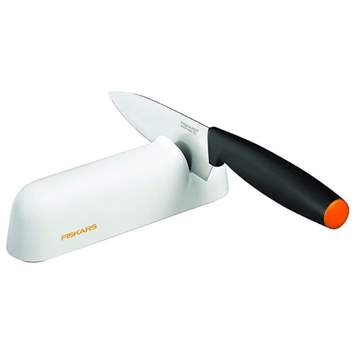 Fiskars 1014214 Roll-Sharp, Knife Sharpener, White