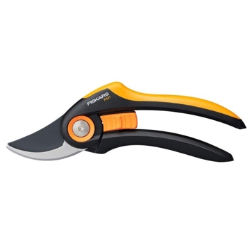 Fiskars Plus P521, Secateur, Black/Yellow