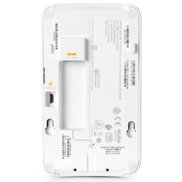 HPE R3V36A Aruba 503H, 2.4GHz, Access Point, White